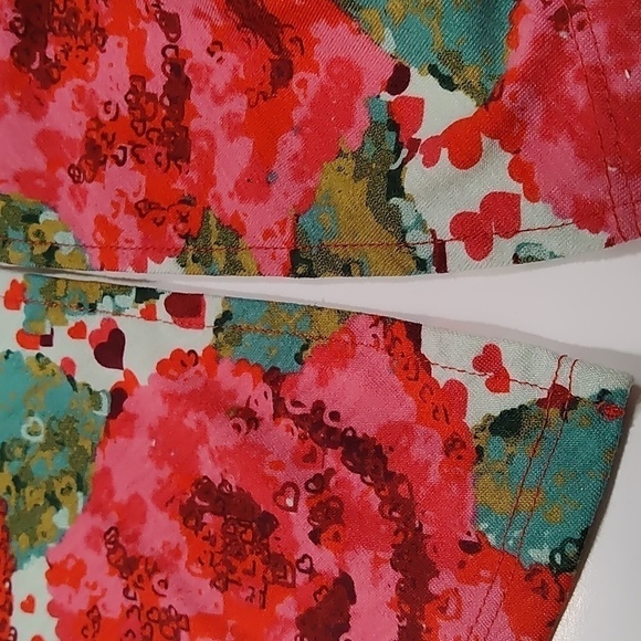 COPY - Lula Roe red floral blouse Size: S. - Picture 4 of 5